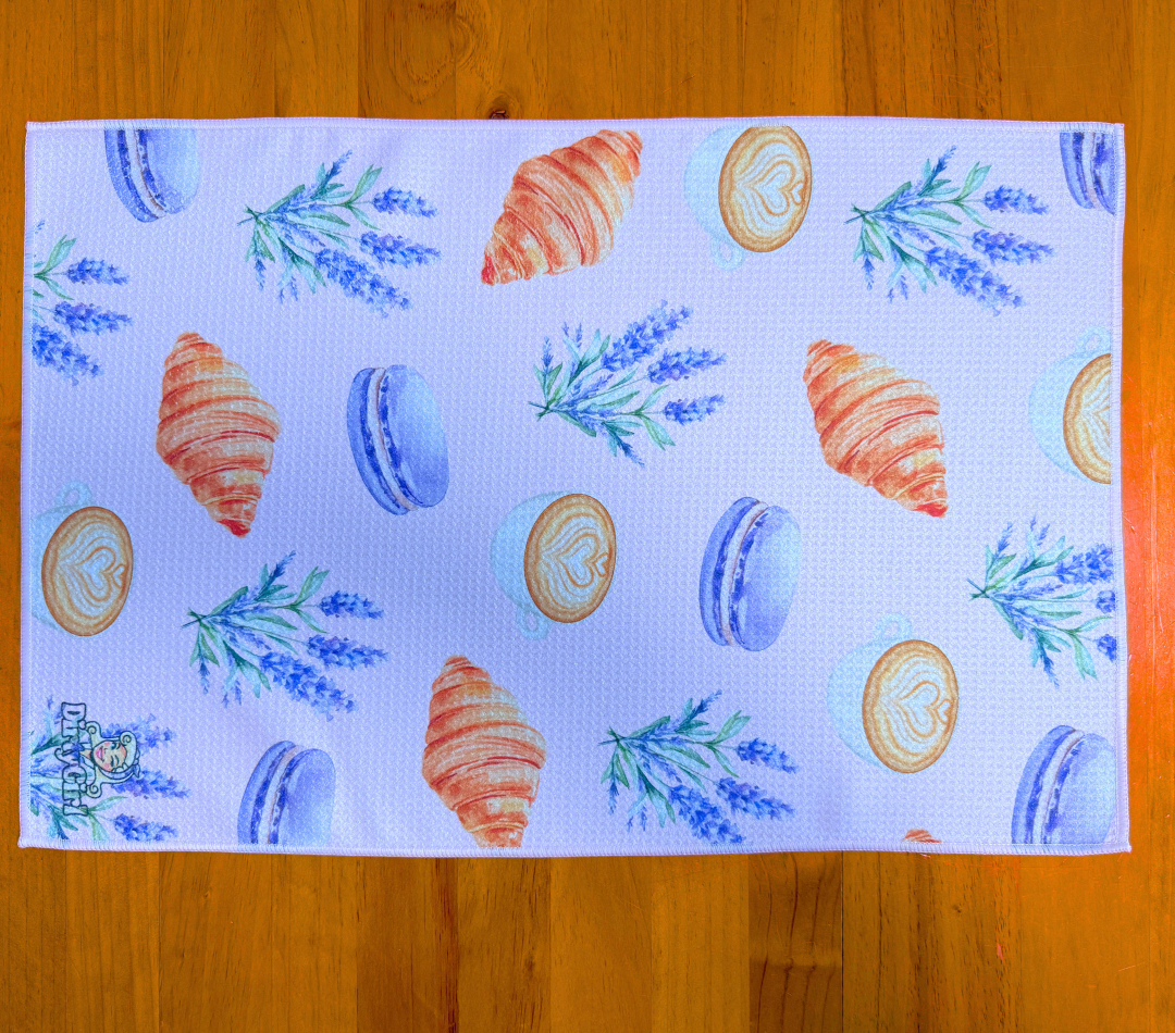 Parisian Morning Tea Towel