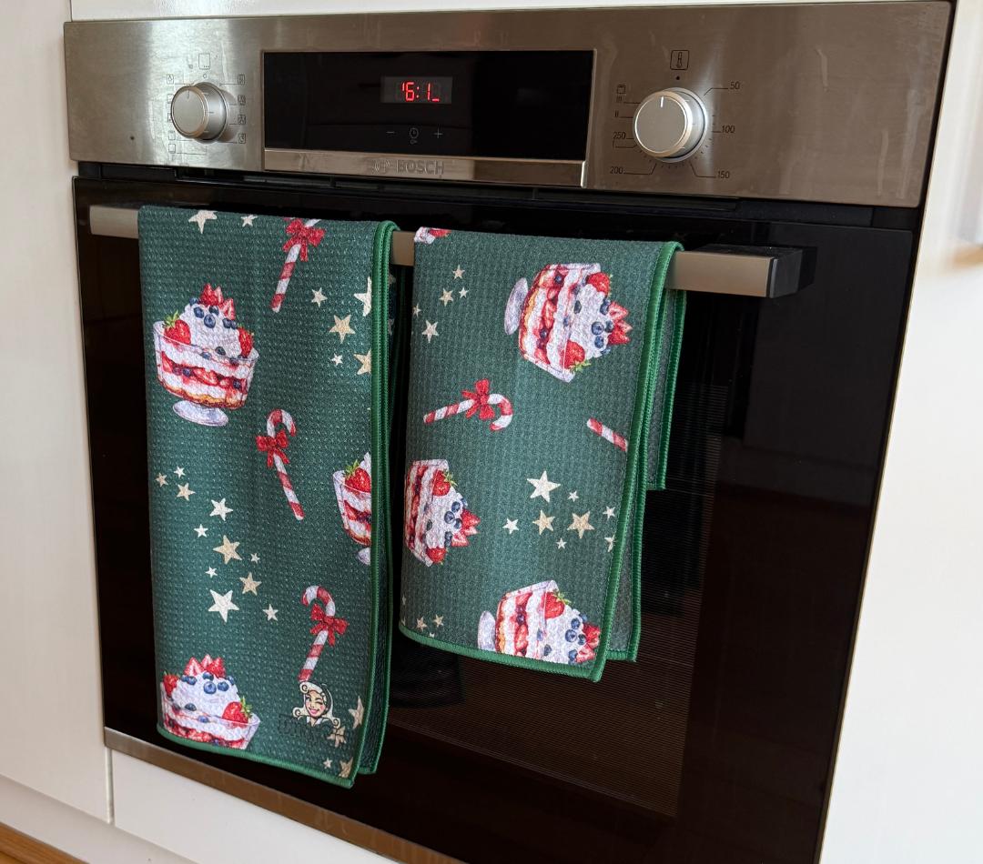 Sweet Traditions Tea Towel