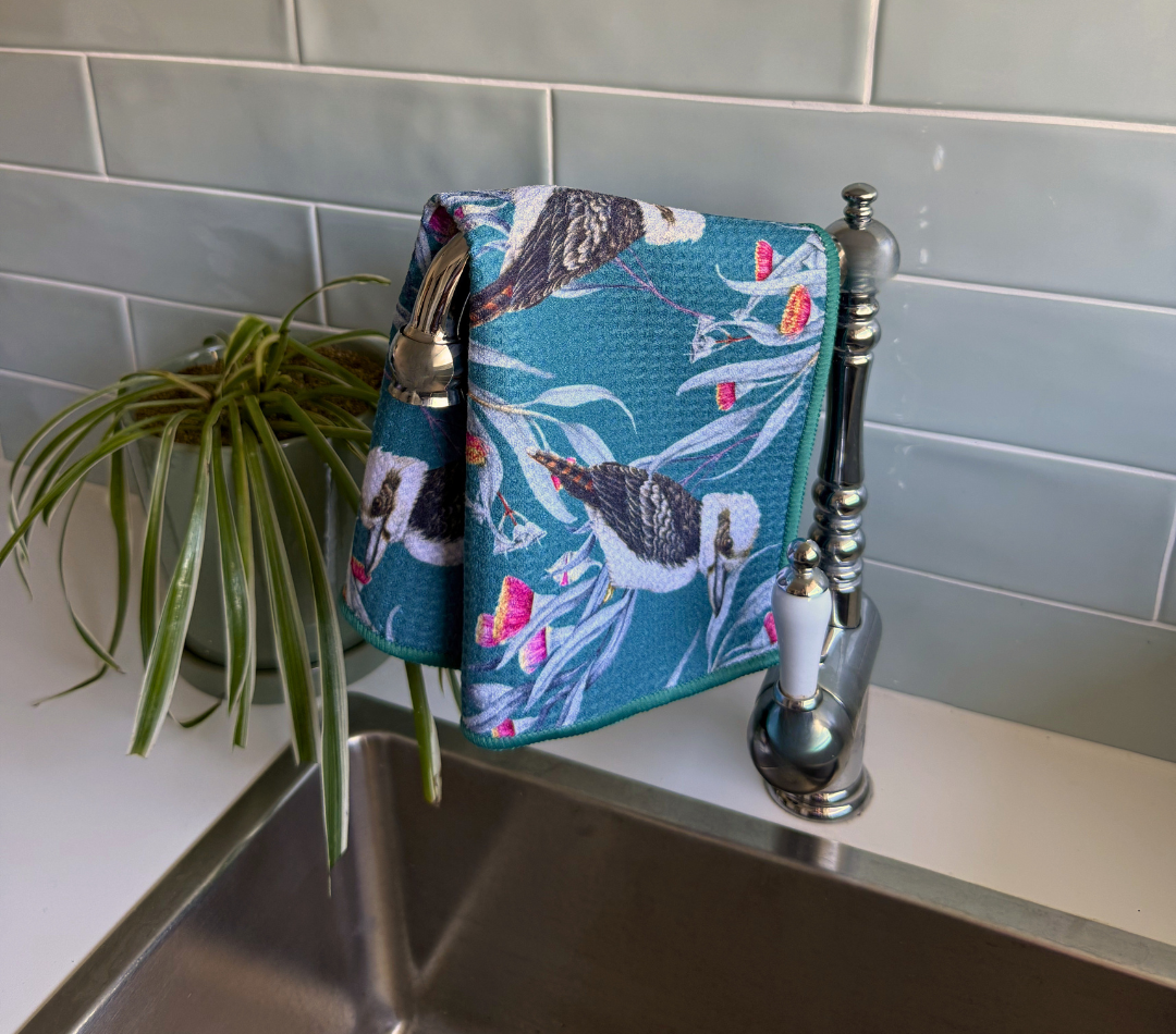 Kookaburra Laugh Cleaning Cloth