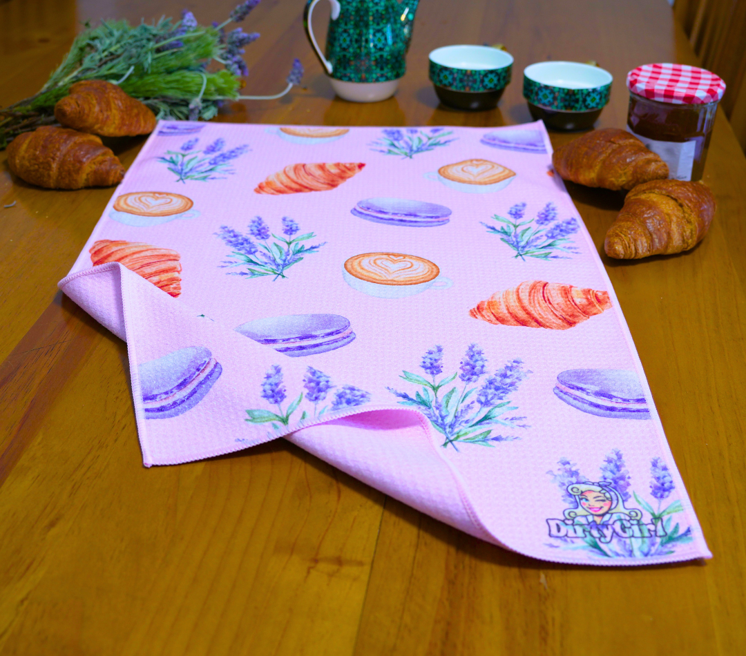 Parisian Morning Tea Towel