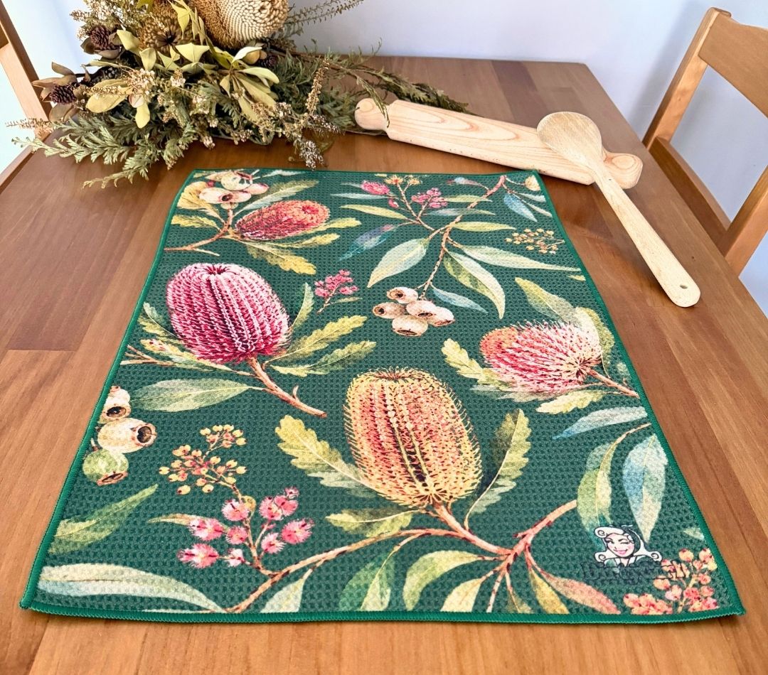 Native Garden Tea Towel