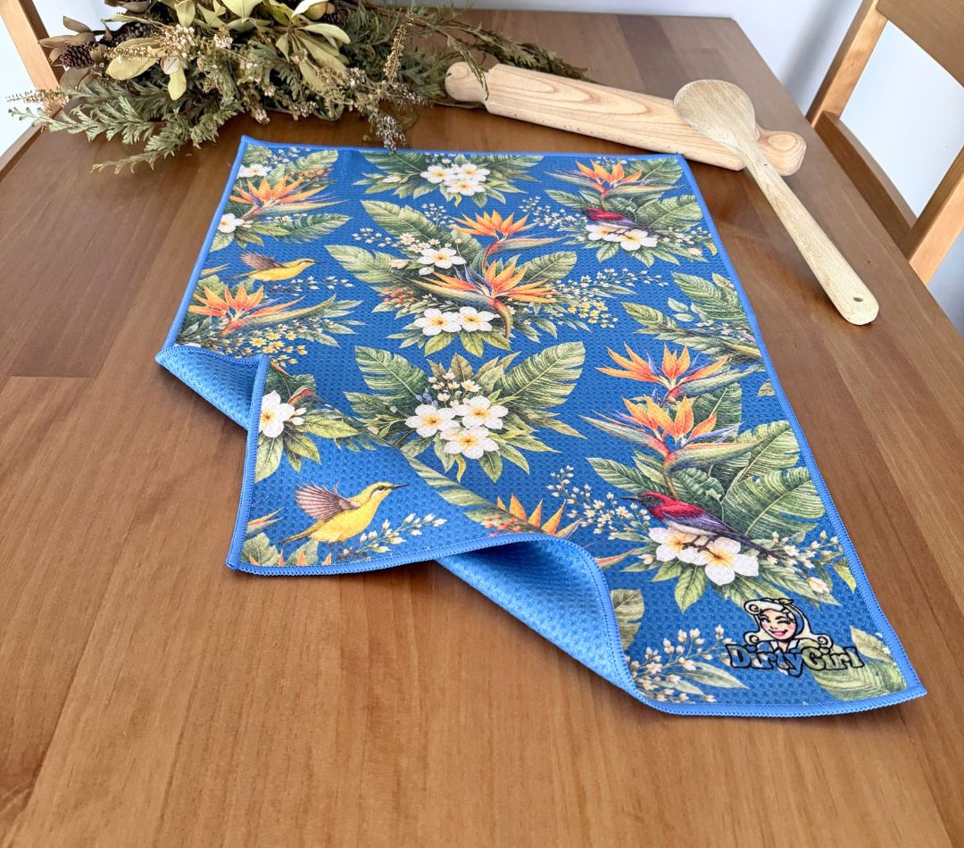Bird's Paradise Tea Towel