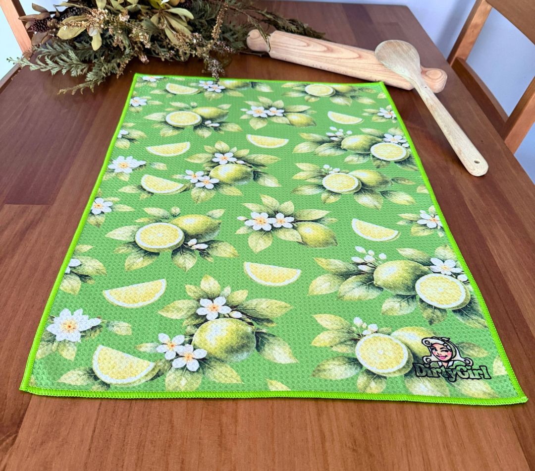 Lime Time Tea Towel