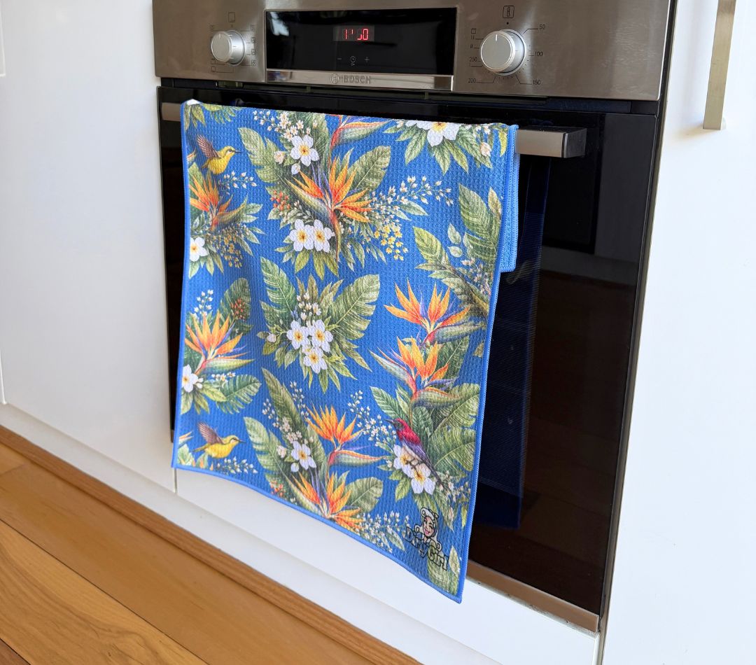 Bird's Paradise Tea Towel