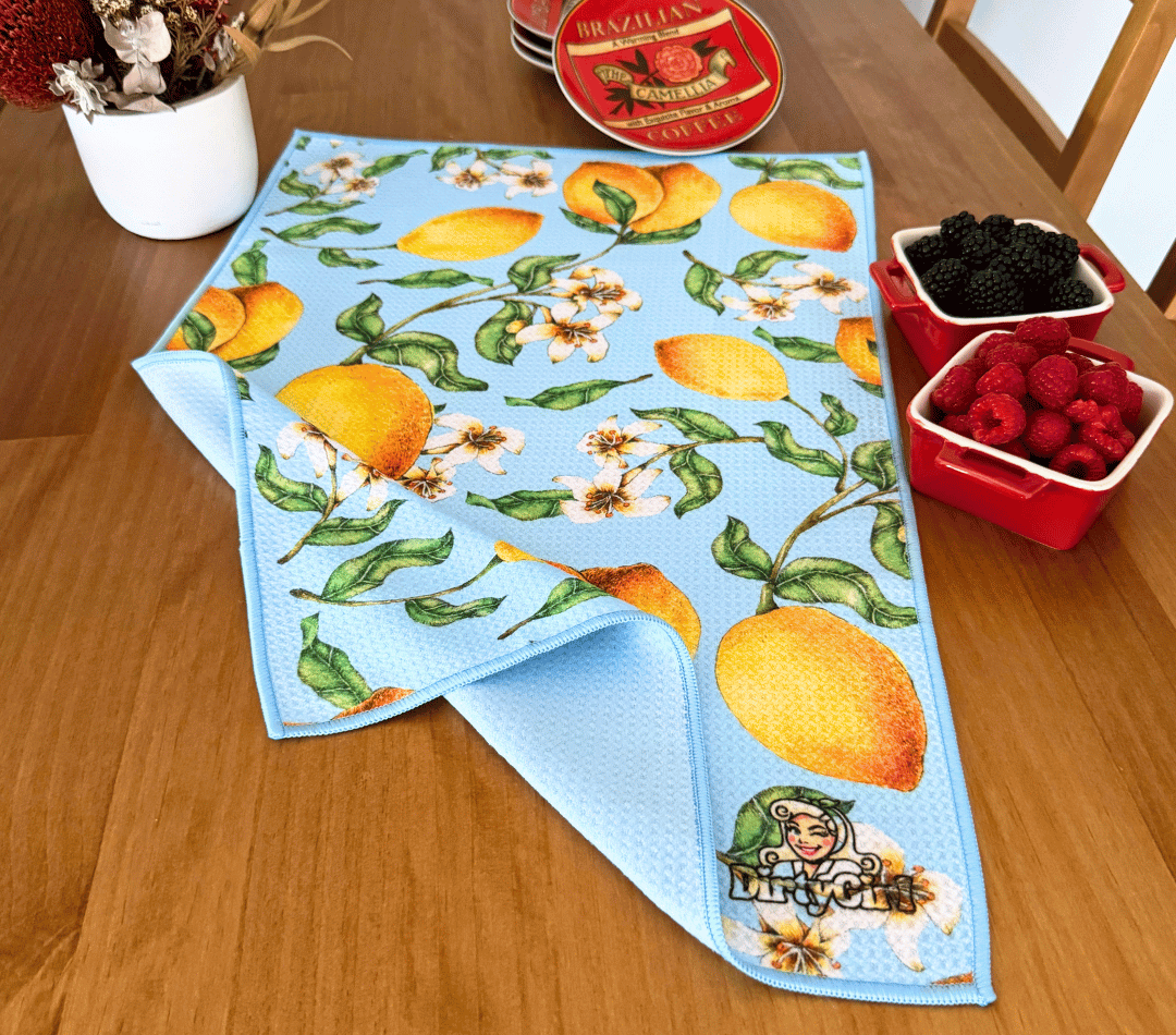 Lemon Twist Tea Towel