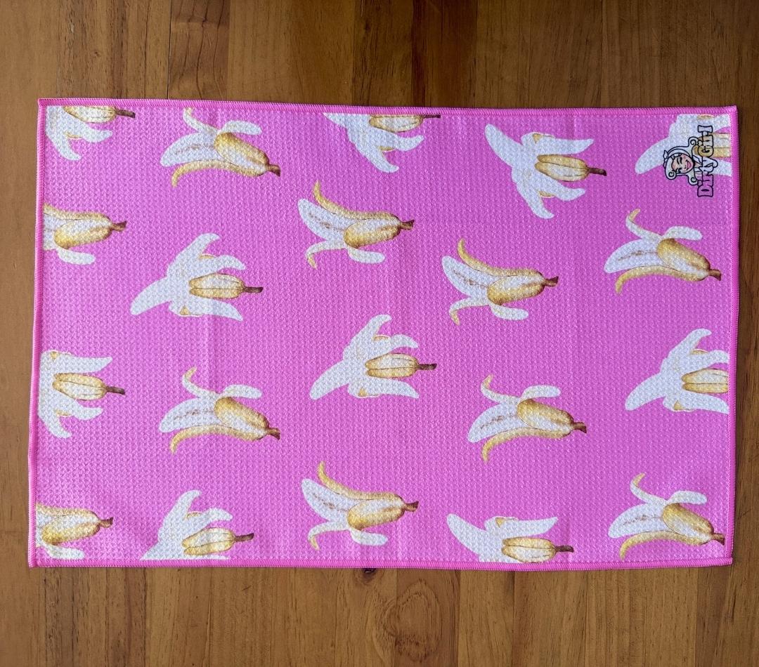 Banana Drama Tea Towel