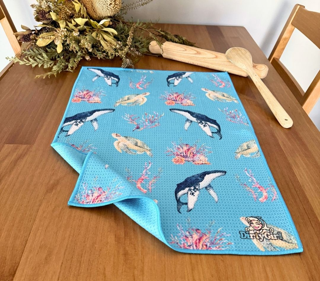 Ocean Sanctuary Tea Towel