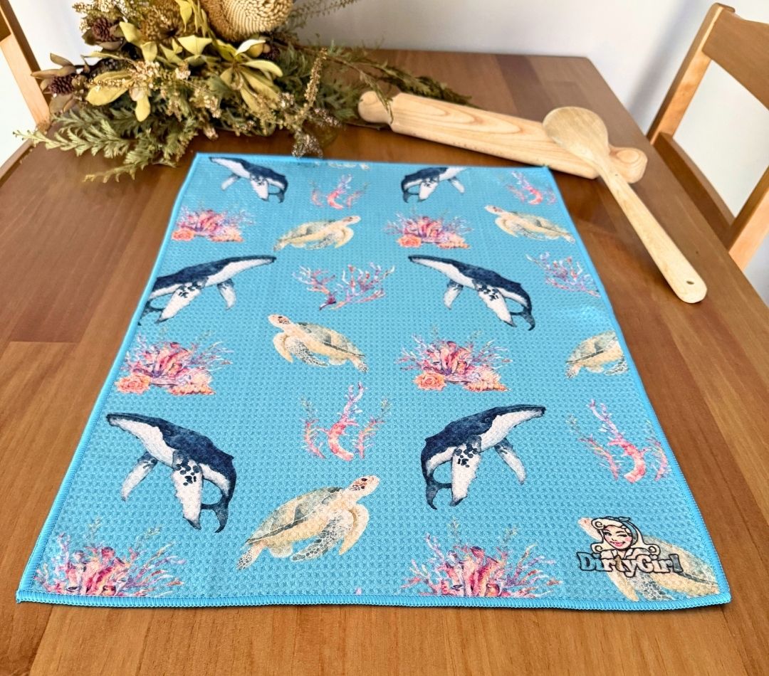 Ocean Sanctuary Tea Towel