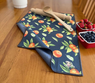 Mandarin Muse Tea Towel