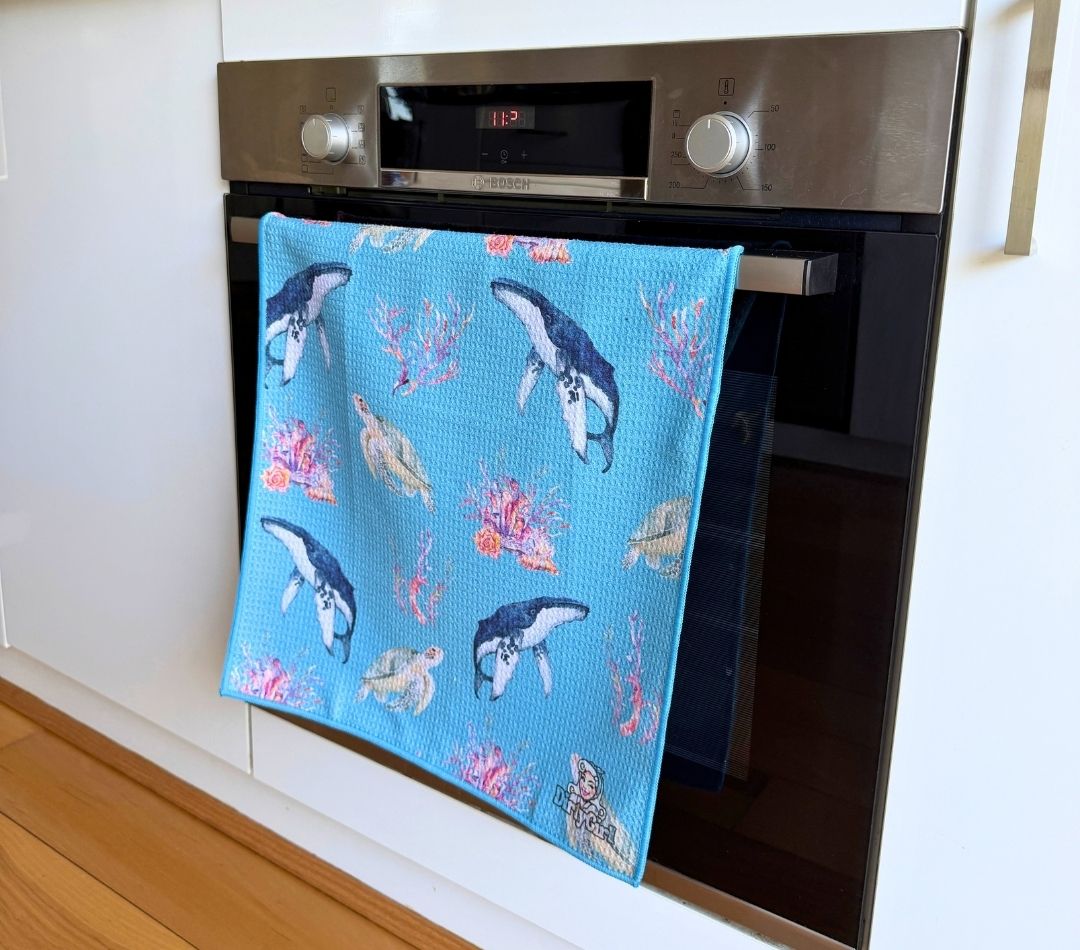 Ocean Sanctuary Tea Towel