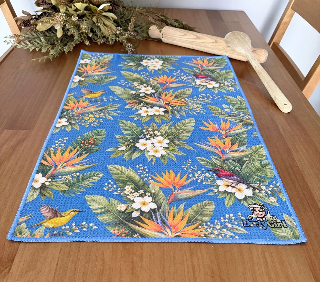 Bird's Paradise Tea Towel