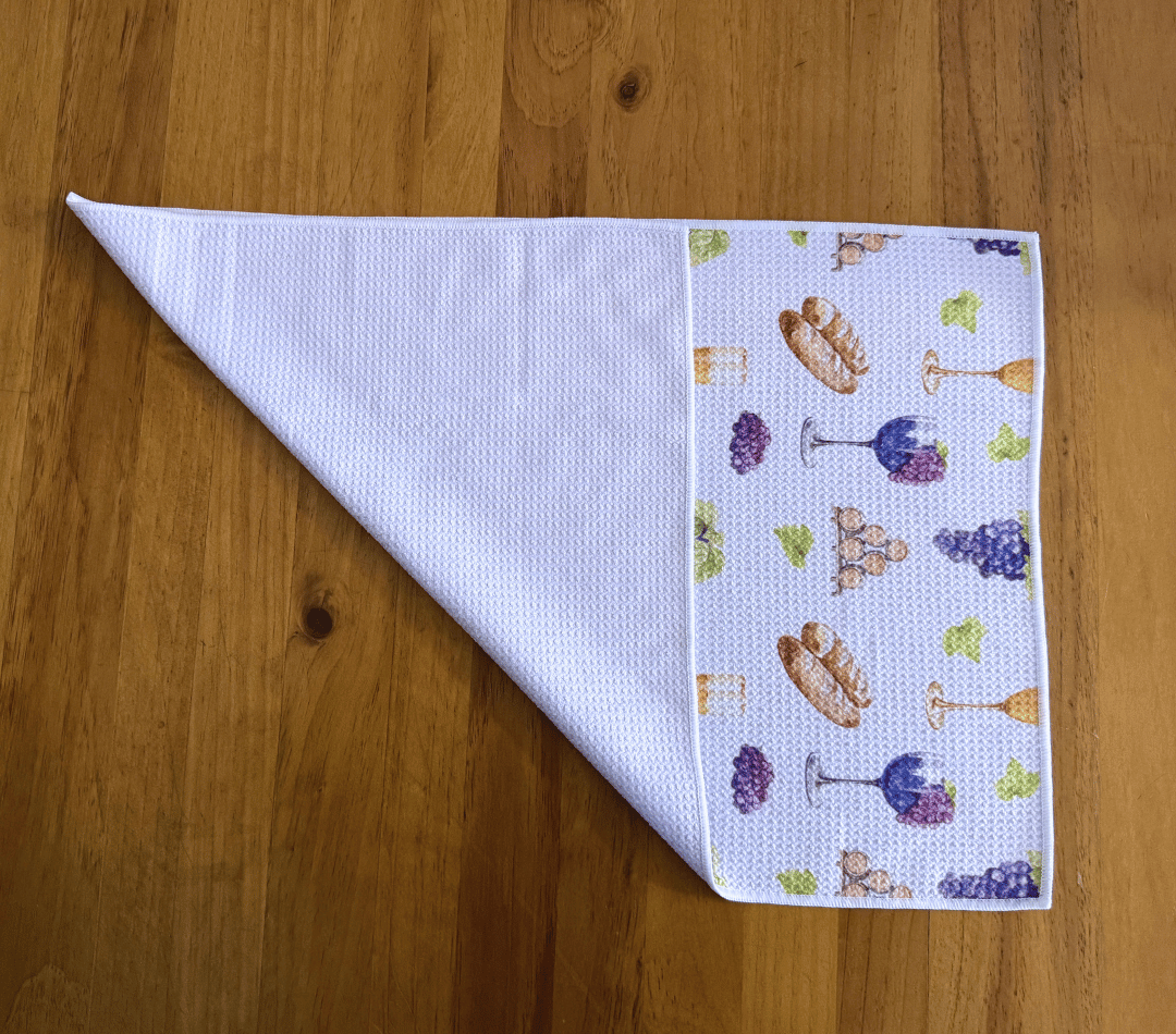 Vino Voyage Tea Towel