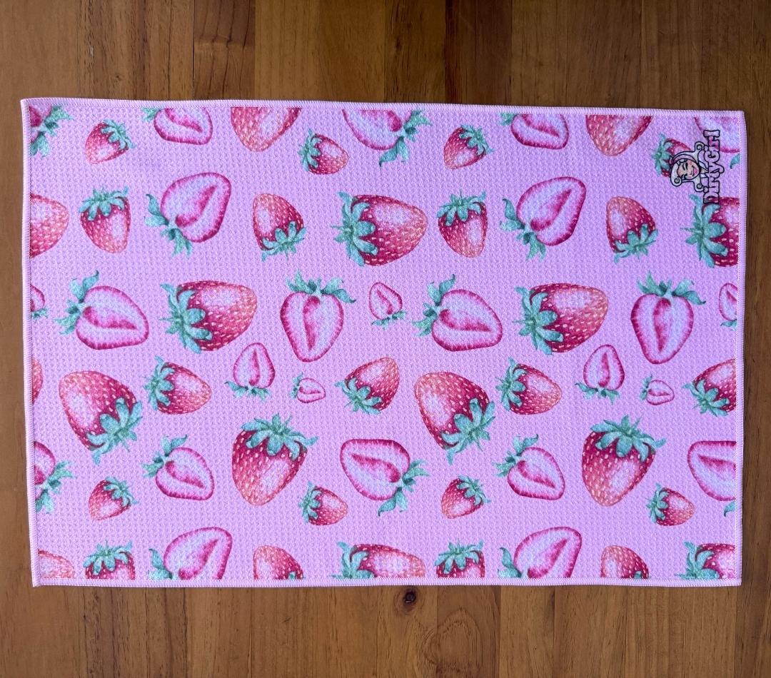 Strawberry Kiss Tea Towel