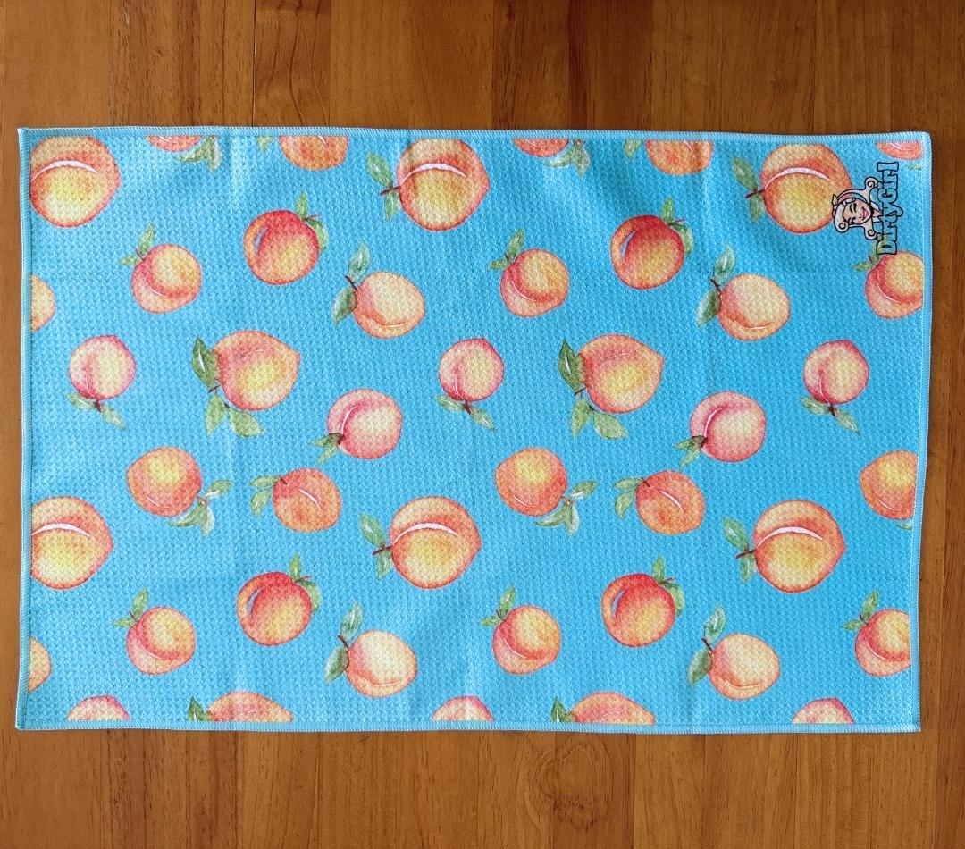 Apricot Pop Tea Towel